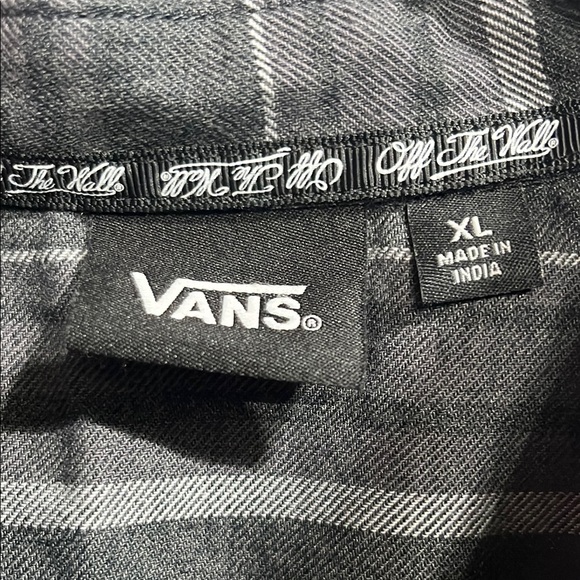 Vans Off The Wall button up | gray | Size XL - Picture 6 of 9